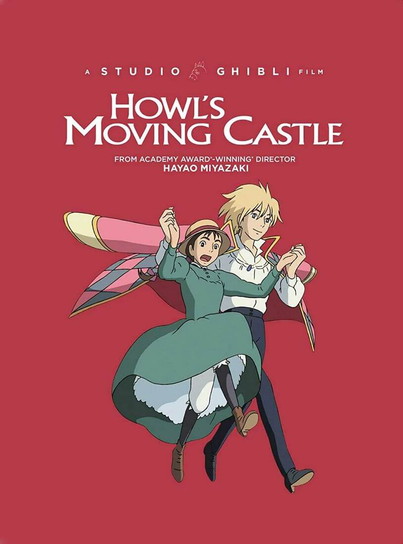 Howls Moving Castle - Studio Ghibli - Japanaese Animated Movie Art ...