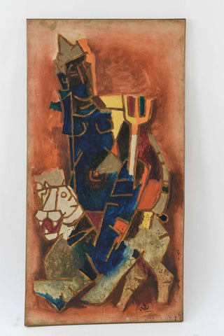 Durga - Life Size Posters by M F Husain