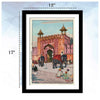 Yoshida Hiroshi - Vintage Japanese Prints of India  - Set of 10 Framed Poster Paper - (12 x 17 inches) each