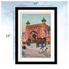 Yoshida Hiroshi - Vintage Japanese Prints of India  - Set of 10 Framed Poster Paper - (12 x 17 inches) each