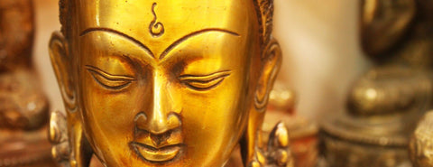 Enlightened Buddha - Large Art Prints by Lakshmana Dass