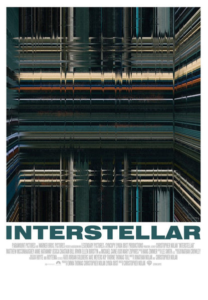 Interstellar - The Space Station - Tallenge Classics Hollywood Movie Poster Collection - Art Prints