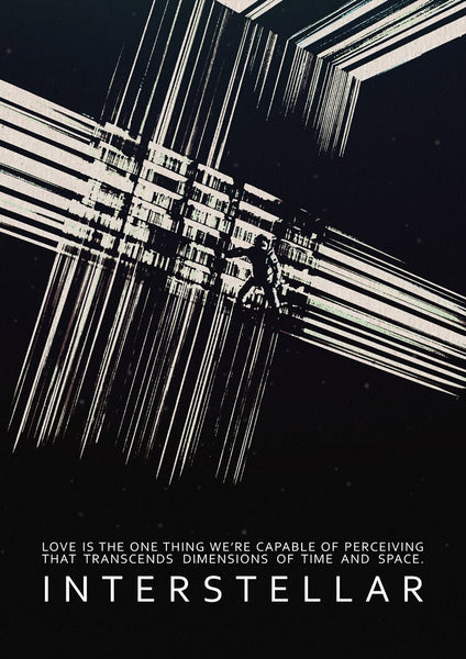 Interstellar - The Space Station - Tallenge Modern Classics Hollywood Movie Poster Collection - Framed Prints
