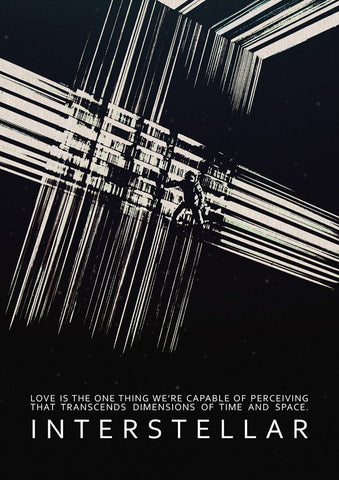 Interstellar - The Space Station - Tallenge Modern Classics Hollywood Movie Poster Collection - Posters by Tallenge Store