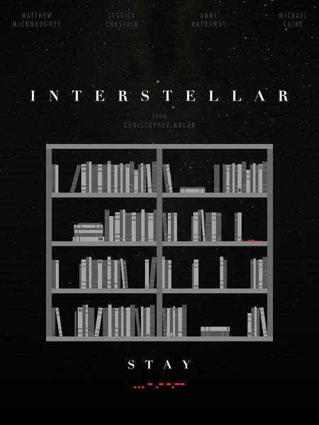 Modern Classics Movie Poster - Interstellar  - Fan Art - Tallenge Hollywood Poster Collection - Canvas Prints