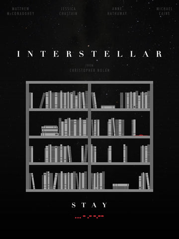 Modern Classics Movie Poster - Interstellar  - Fan Art - Tallenge Hollywood Poster Collection - Canvas Prints