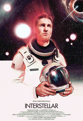 Interstellar - Matthew McConaughey - Fan Art - Tallenge Classics Hollywood Movie Poster Collection - Posters by Tallenge Store