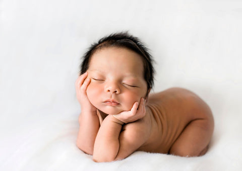 I Can Sleep Anywhere - Newborn Baby Cuteness - Framed Prints by Sina