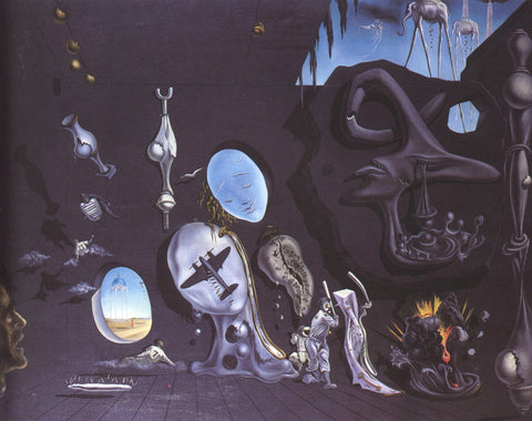 Idylle Atomique by Salvador Dali