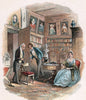 Illustration Of Lawyer (From Bleak House By Charles Dickens) - Legal Office Art Illustration Painting - Framed Prints