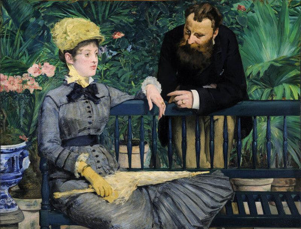 In The Conservatory, 1879 - Canvas Prints