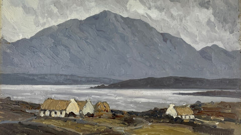 In Connemara - Paul Henry RHA - Irish Master - Landscape Painting by Paul Henry