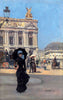 In Front Of The Opera (Devant l'Opera) - Jean Béraud Painting - Canvas Prints