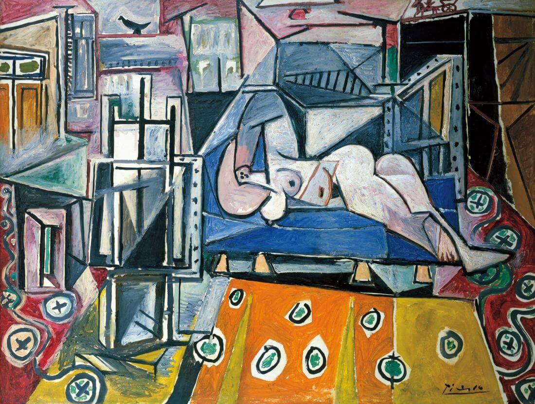 In The Workshop (Dans L'Atelier) - Pablo Picasso - Cubist Art