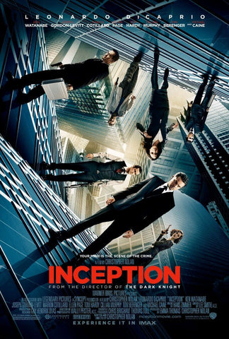 Inception - Leonardo DiCaprio - Christopher Nolan - Hollywood SciFi Movie Poster - Large Art Prints