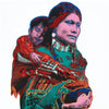 Indian Mother And Child - Cowboys And Indians Series - Andy Warhol - Pop Art Print - Life Size Posters