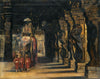 Indian Procession With Elephant - Gyula Tornai - Orientalist Art Painting - Canvas Prints