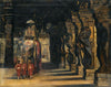 Indian Procession With Elephant - Gyula Tornai - Orientalist Art Painting - Art Prints