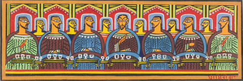The Last Supper by Jamini Roy