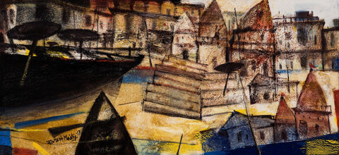 Indian Abstract - Posters by Teri Hamilton