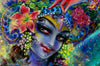 Indian Art - Acrylic Painting - Krishna - Posters