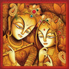 Indian Art - Acrylic Painting - Radha Krishna - Posters