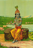 Color Lithograph of Murlidhar Krishna - Art Prints