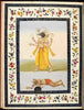 Indian Miniature Art - Varaha The Boar Avatar - Large Art Prints
