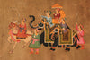 Indian Miniature Art - Rajput Painting - Pink City - Canvas Prints