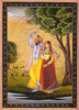 Radha Krishna in Forest - Art Prints