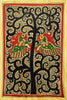 Indian Miniature Art - Madhubani Painting - Tree Of Prosperity - Canvas Prints