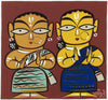Jamini Roy - Two Women - Canvas Prints