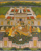 Indian Miniature Art - Lovers On A Terrace - Framed Prints