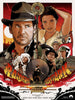 Indiana Jones Raiders Of The Lost Ark - Harrison Ford - Tallenge Hollywood Action Movie Art Poster Collection - Framed Prints