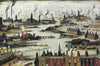 Industrial Landscape - Laurence Stephen Lowry RA - Canvas Prints