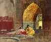 Interior of La Torre des Infantas, The Alhambra - Edwin Lord Weeks - Orientalist Art Painting - Art Prints
