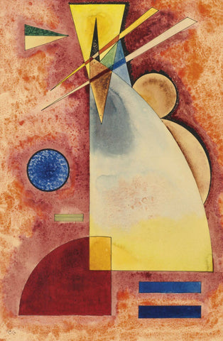 Intermingling (Ineinander) - Wassily Kandinsky - Framed Prints