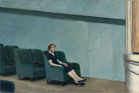 Intermission (Intermedio) - Edward Hopper - Framed Prints