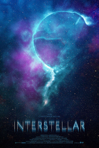 Intestellar - Tallenge Hollywood Sci-Fi Movie Art Poster Collection by Tim
