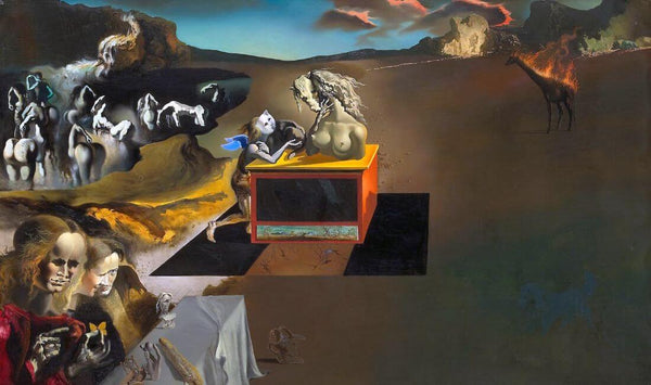 Inventions of the Monsters (Inventos de los monstruos) - Salvador Dali Painting - Surrealism Art - Framed Prints