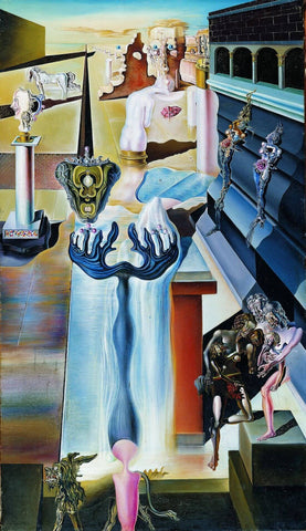 Invisible Man - Salvador Dali - Surrealist Painting - Life Size Posters