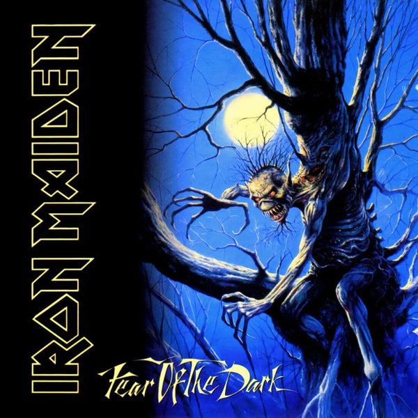 Iron Maiden - Fear Of The Dark - Heavy Metal Hard Rock Music Album Cover Art Poster - Art Prints