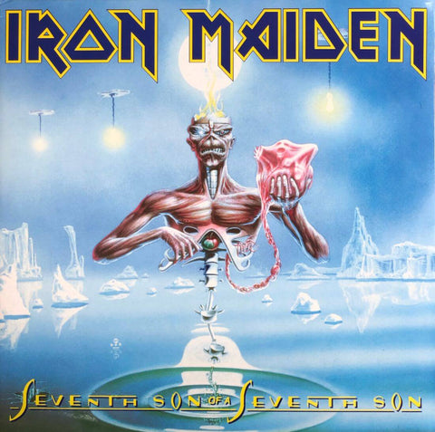 Iron Maiden - Seventh Son Of A Seventh Son - Heavy Metal Hard Rock Music Album Cover Art Poster - Canvas Prints