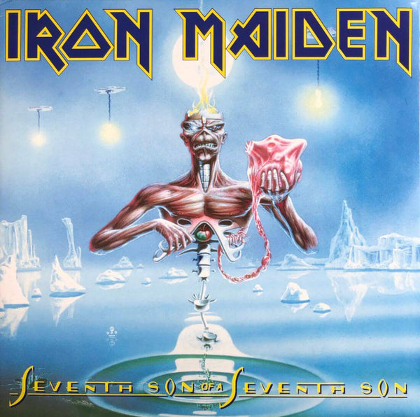 Iron Maiden - Seventh Son Of A Seventh Son - Heavy Metal Hard Rock Music Album Cover Art Poster - Art Prints