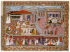 Islamic Miniature - Birth in a Palace - Canvas Prints