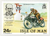 Isle of Man TT Races Vintage Poster (Jimmie Simpson) - Large Art Prints