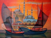 Istanbul - Louis Toffoli - Contemporary Art Painting - Framed Prints