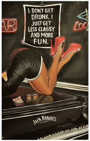 Call Me Jack Daniels - Posters by Deepak Tomar