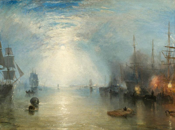 Keelmen Heaving In Coals By Moonlight - Framed Prints