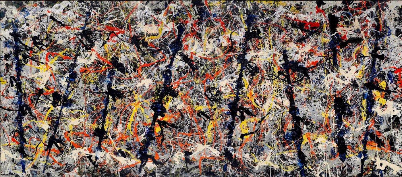 Jackson pollock blue hot sale poles